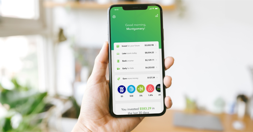 Acorns helps you save and invest