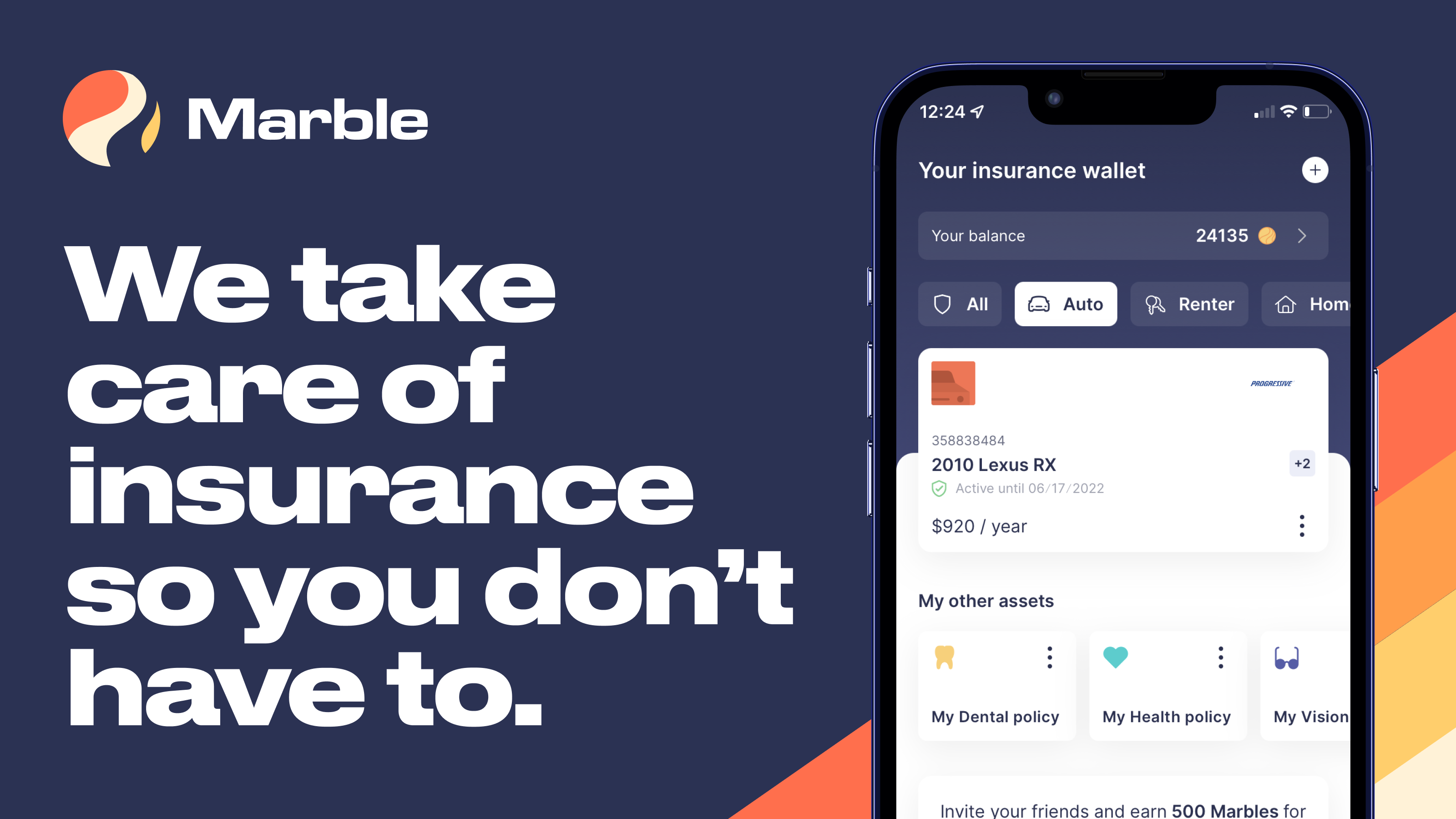 Insurance savings alerts